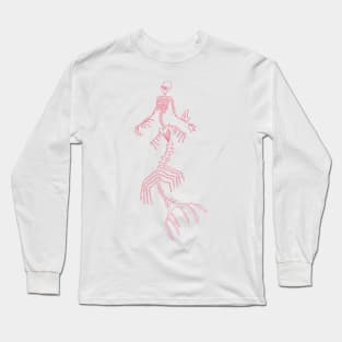 Mermaid skeleton Long Sleeve T-Shirt